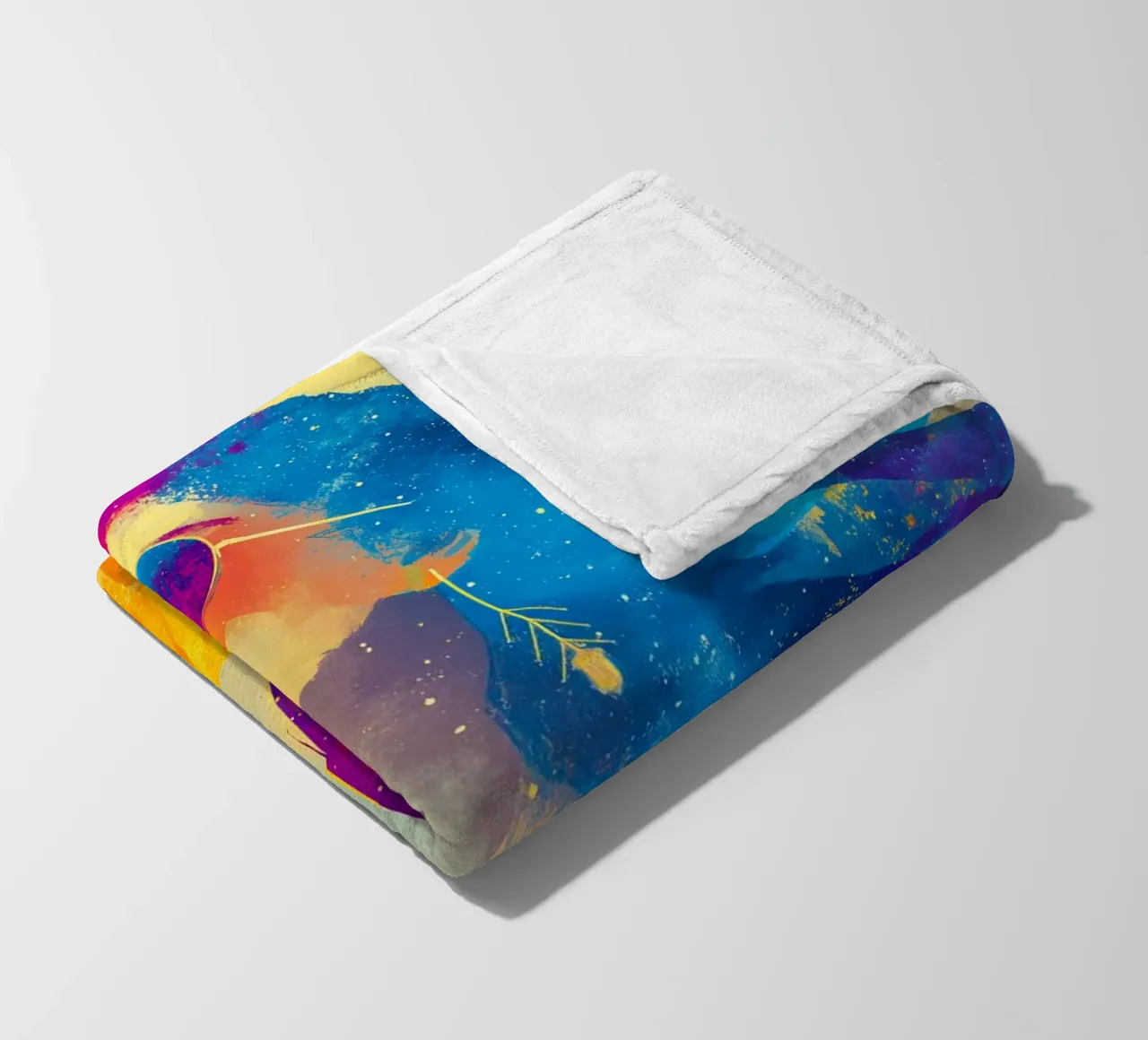 Sommer-Chillout Fleecedecke von Justyna Jaszke JBJart