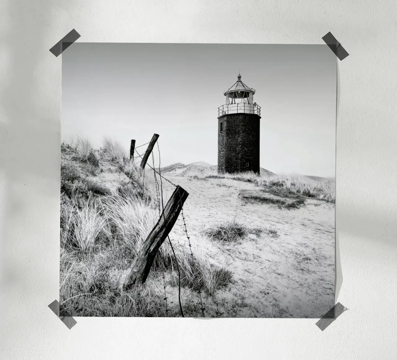 Quermarkenfeuer Sylt poster de Håggard Photography | Ronny Behnert