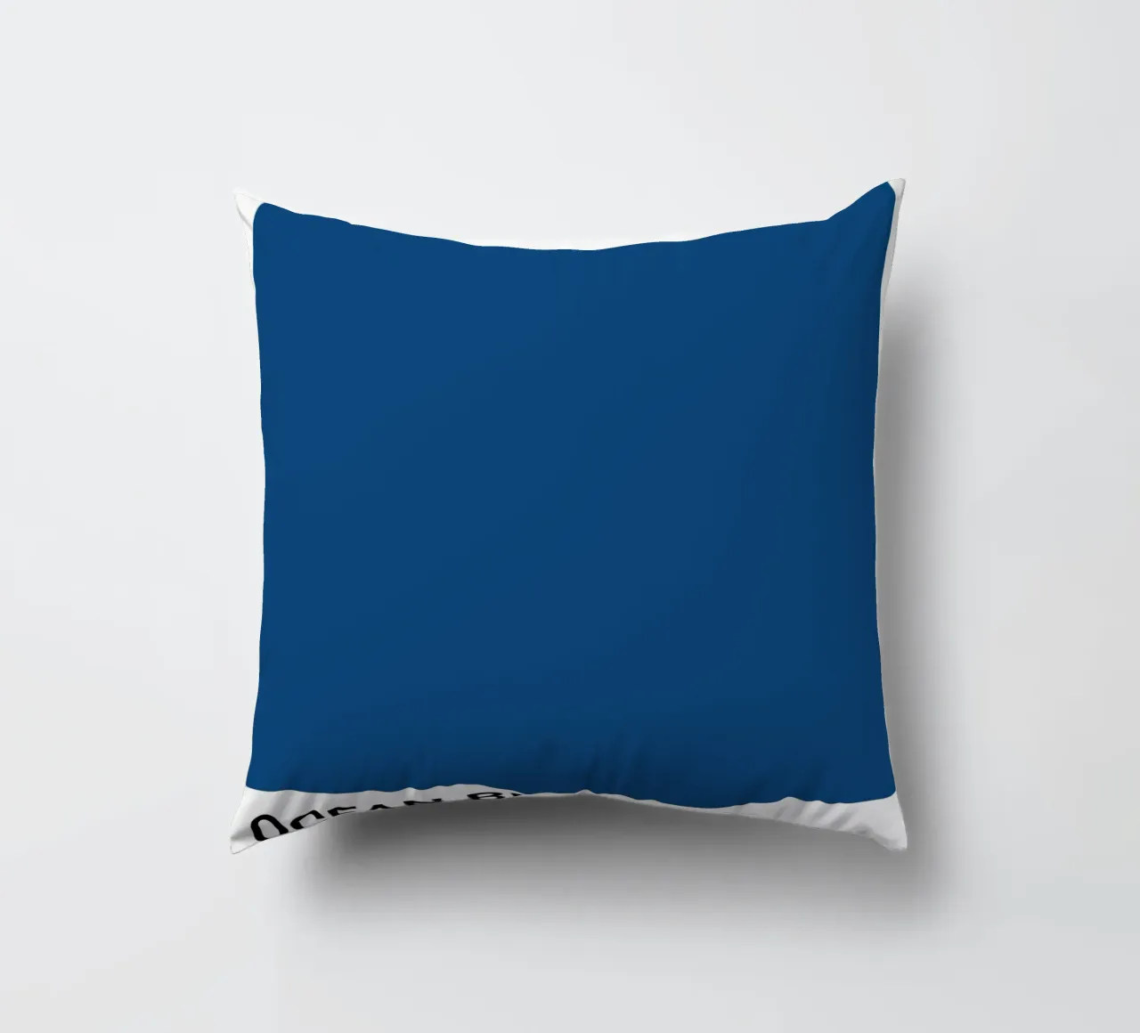 Blu oceano classico - Stampa estetica dei colori Pantone cuscino da NorwesClub