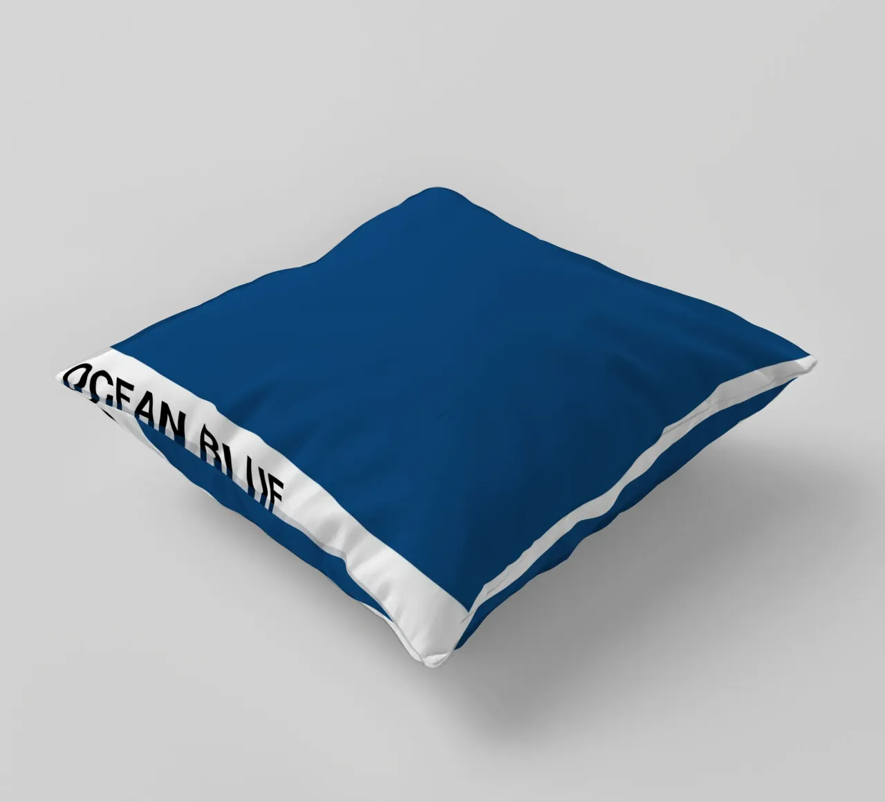 Blu oceano classico - Stampa estetica dei colori Pantone cuscino da NorwesClub