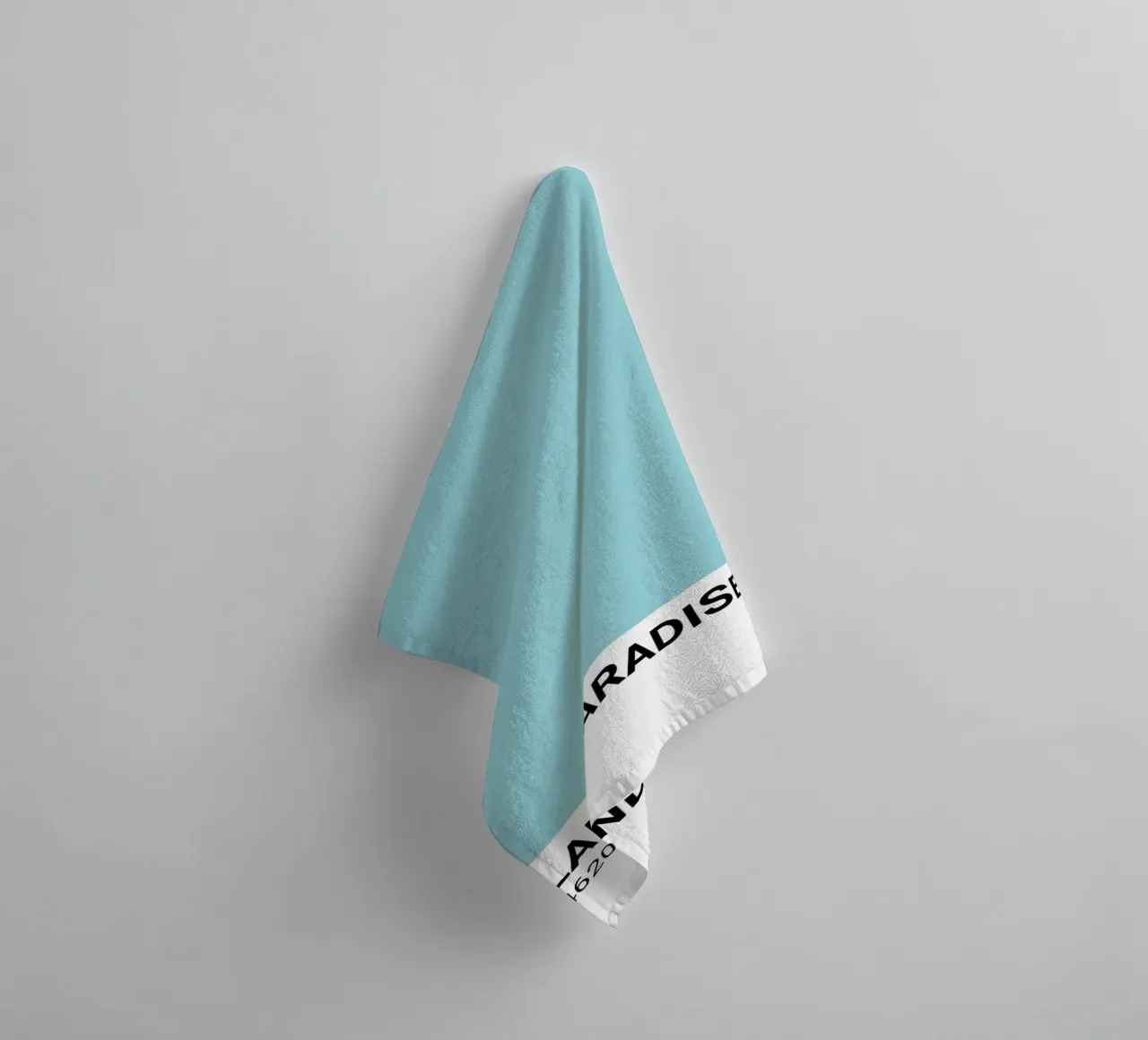 Island Paradise - Pantone Color Aesthetic Print towel by NorwesClub