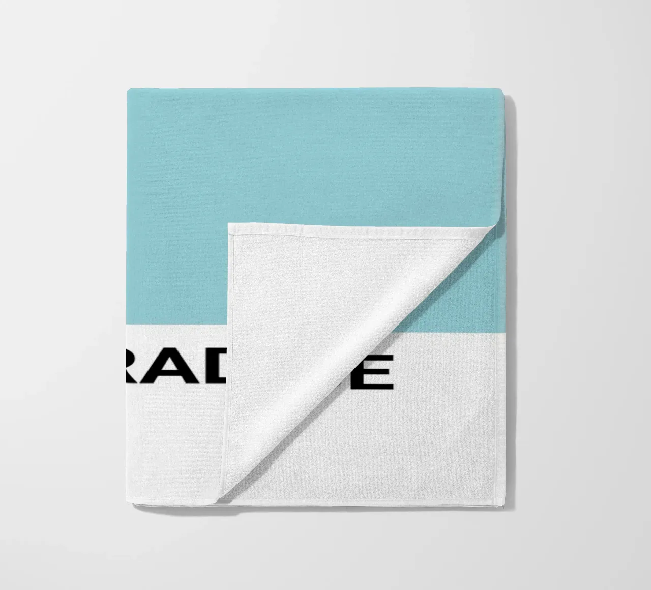 Island Paradise - Pantone Color Aesthetic Print beach towel by NorwesClub