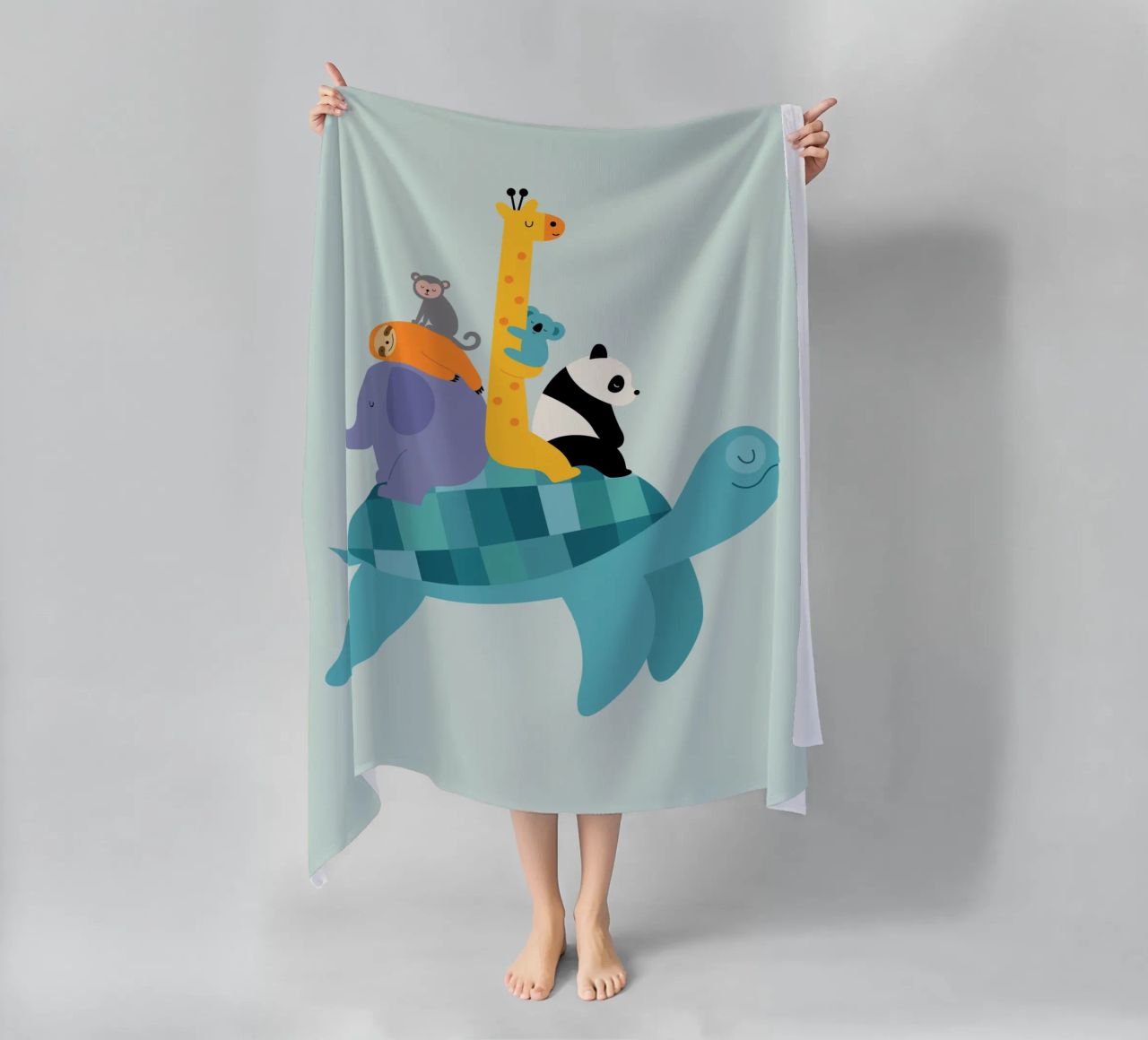 Voyager ensemble serviette de plage de Andy Westface
