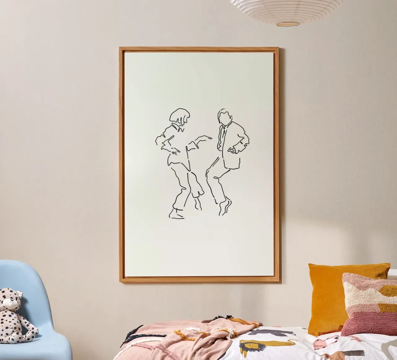 I Want To Dance alluminio dibond da Ninhol