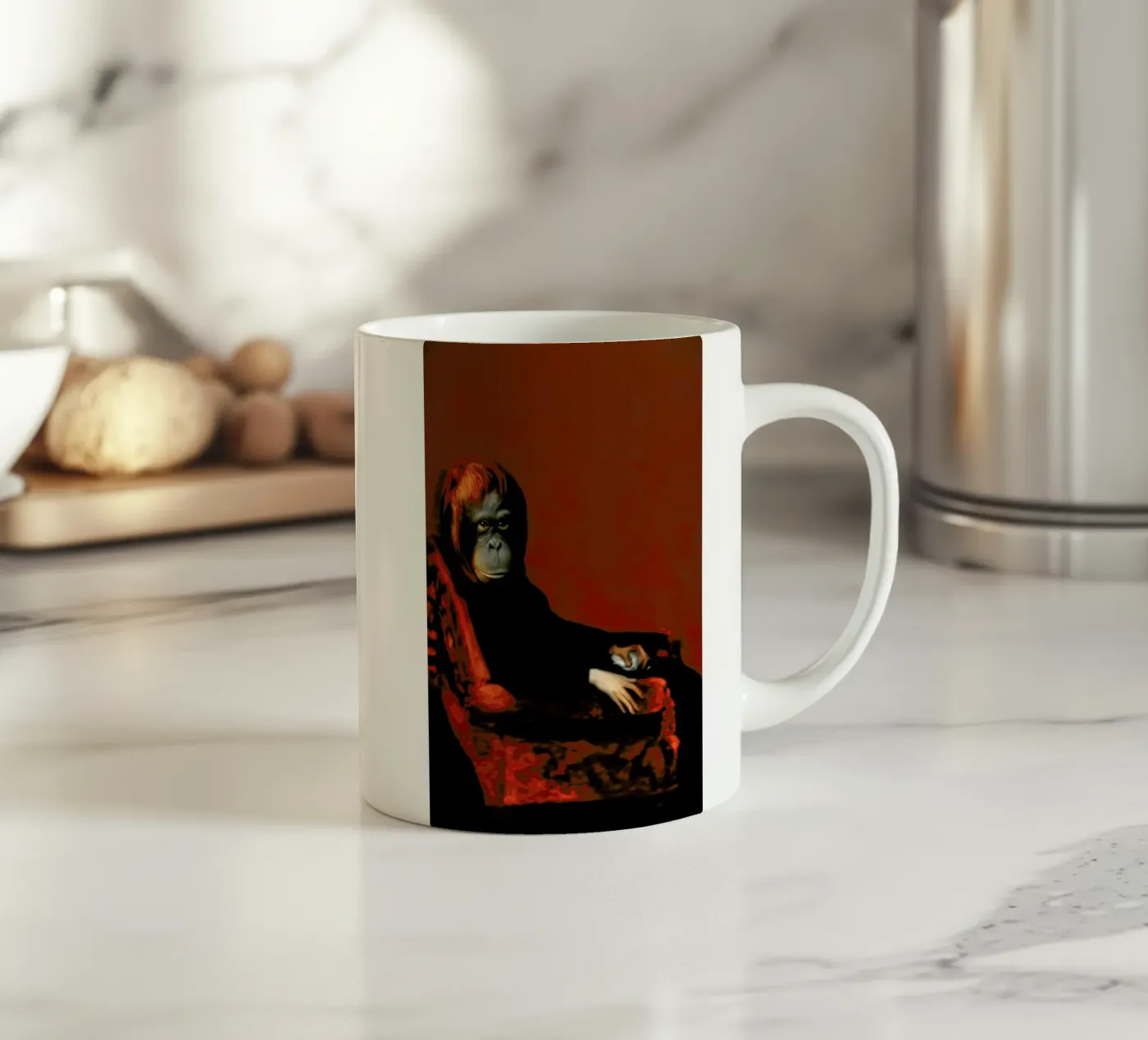 Fea ceramic mug by Tein Lucasson