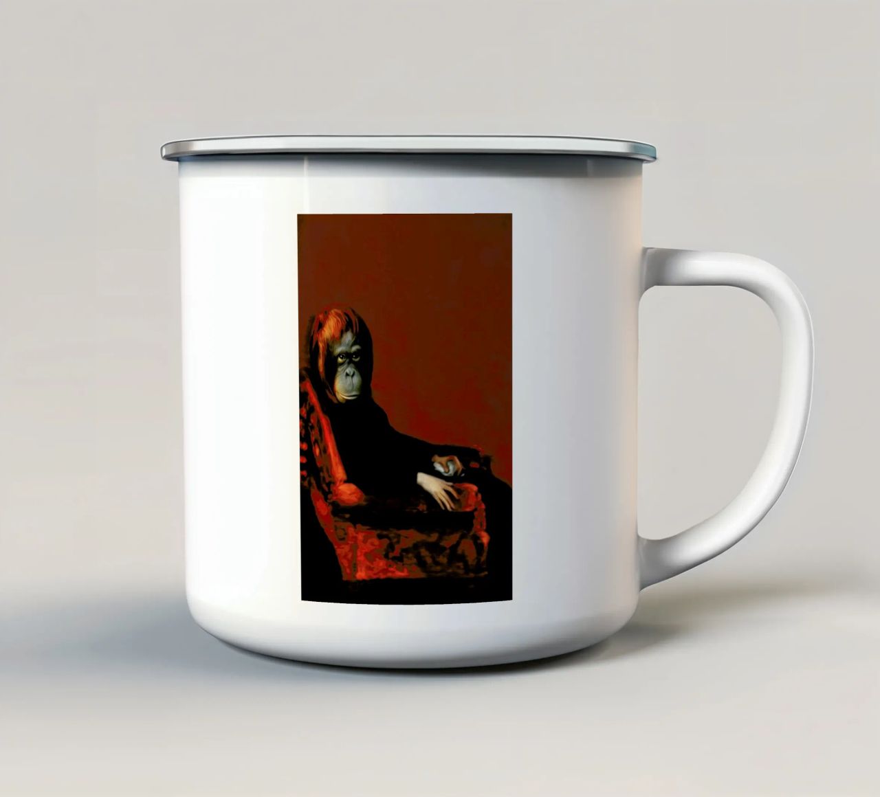Fea tazza in smalto da Tein Lucasson