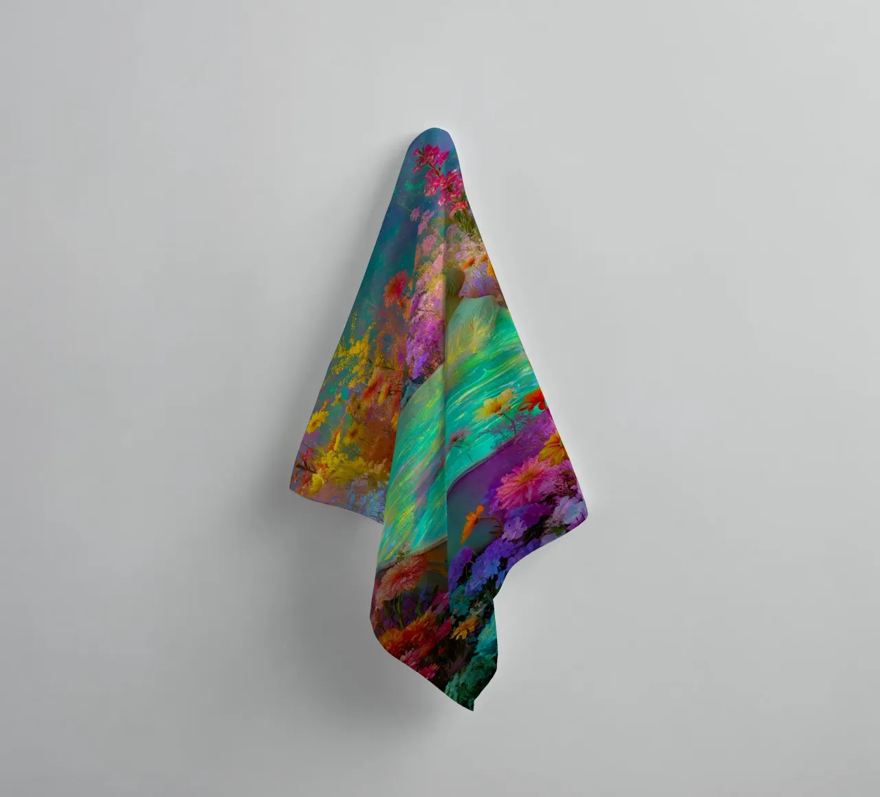Summer bath towel by Justyna Jaszke JBJart