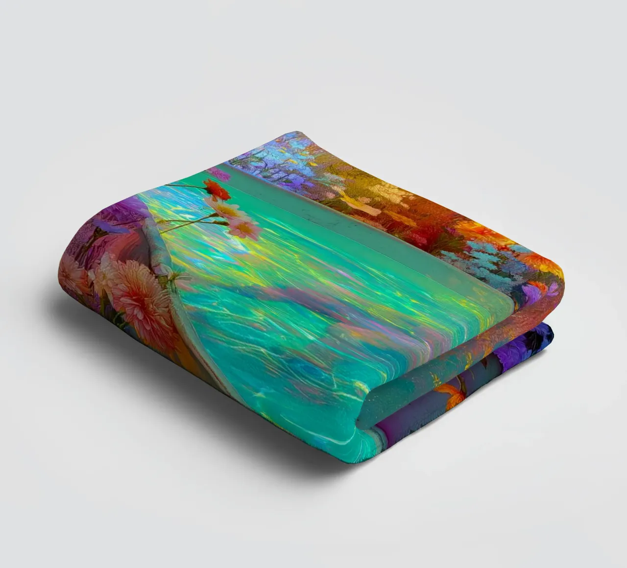 Summer bath towel by Justyna Jaszke JBJart