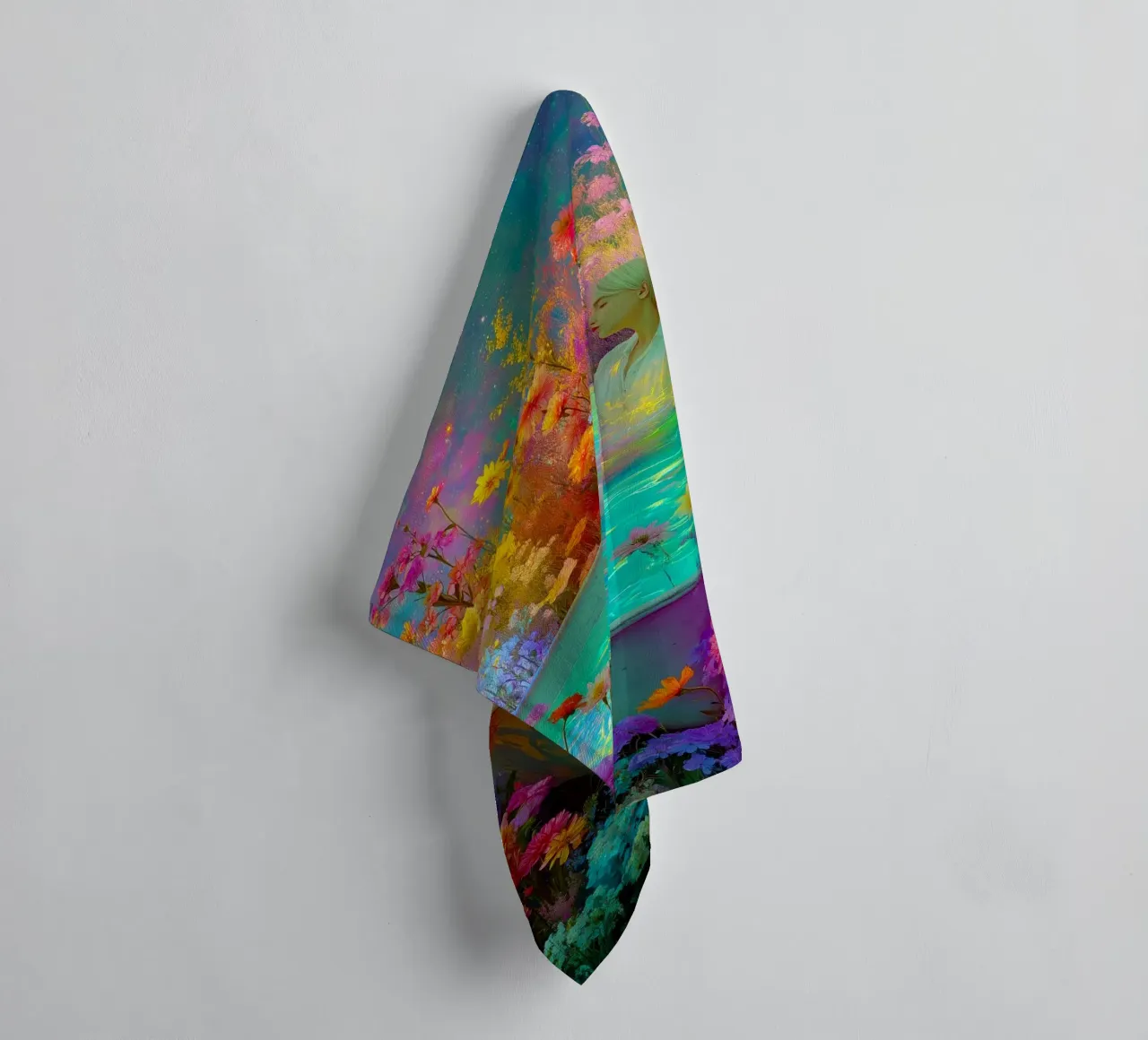 Summer bath towel by Justyna Jaszke JBJart