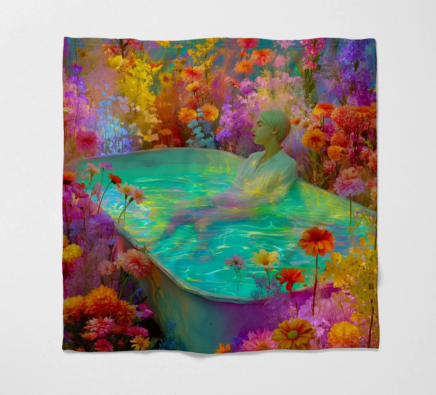 Bagno estivo coperta in pile da Justyna Jaszke JBJart