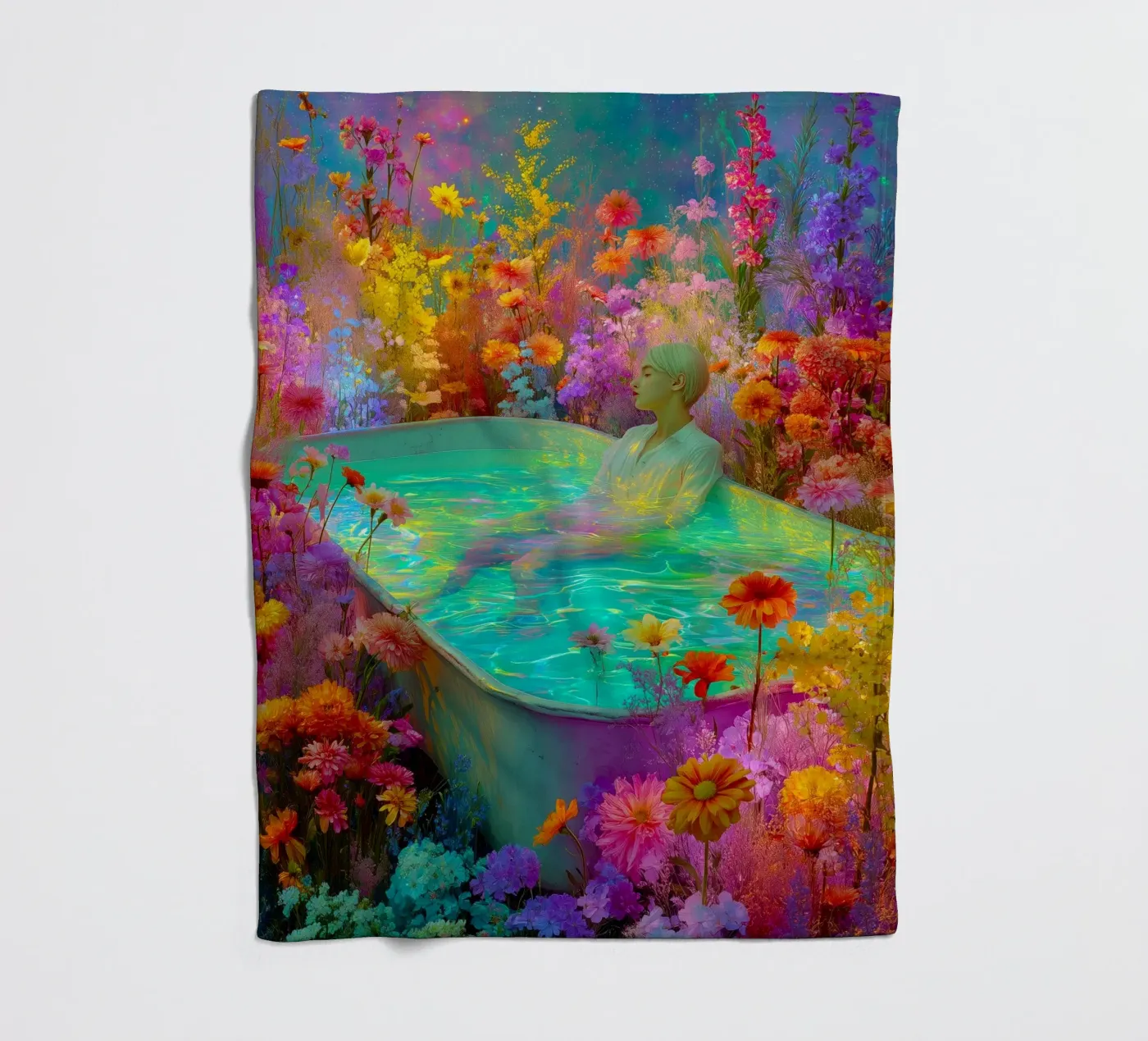 Bagno estivo coperta in pile da Justyna Jaszke JBJart
