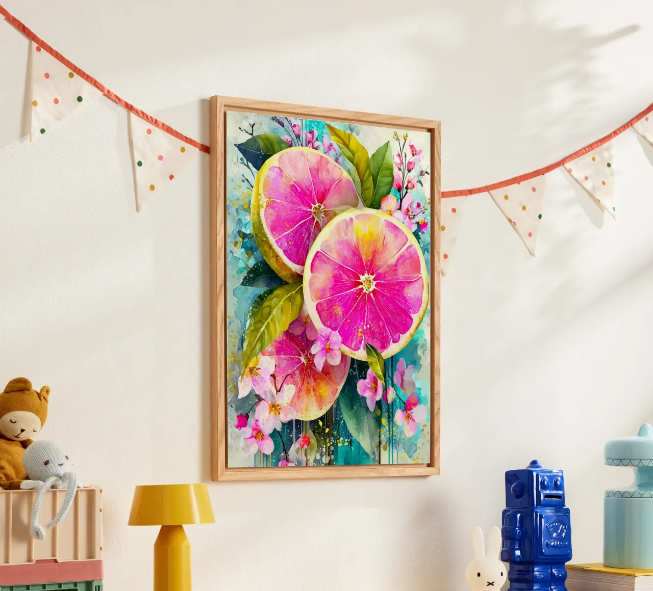 Frutti rosa plexiglass da Justyna Jaszke JBJart