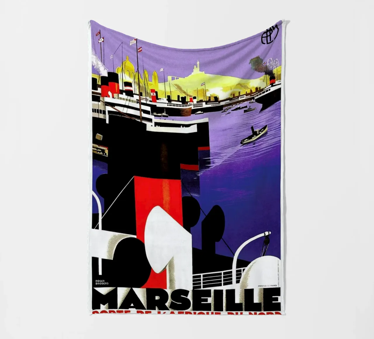 france2 Fleecedecke von Robert Livingston