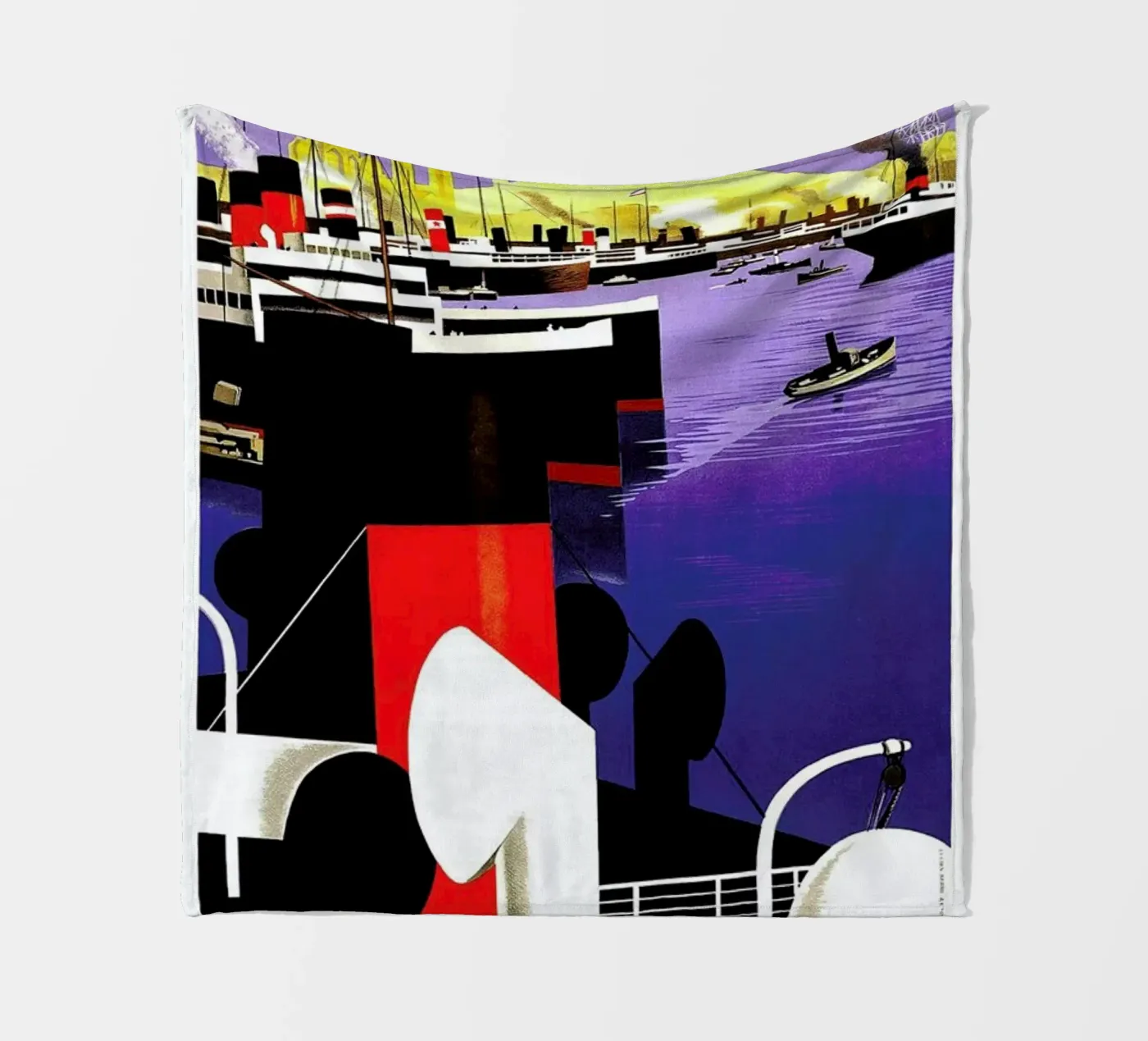 france2 fleece blanket by Robert Livingston