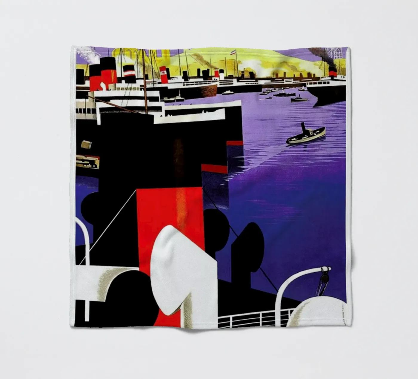 france2 fleece blanket by Robert Livingston