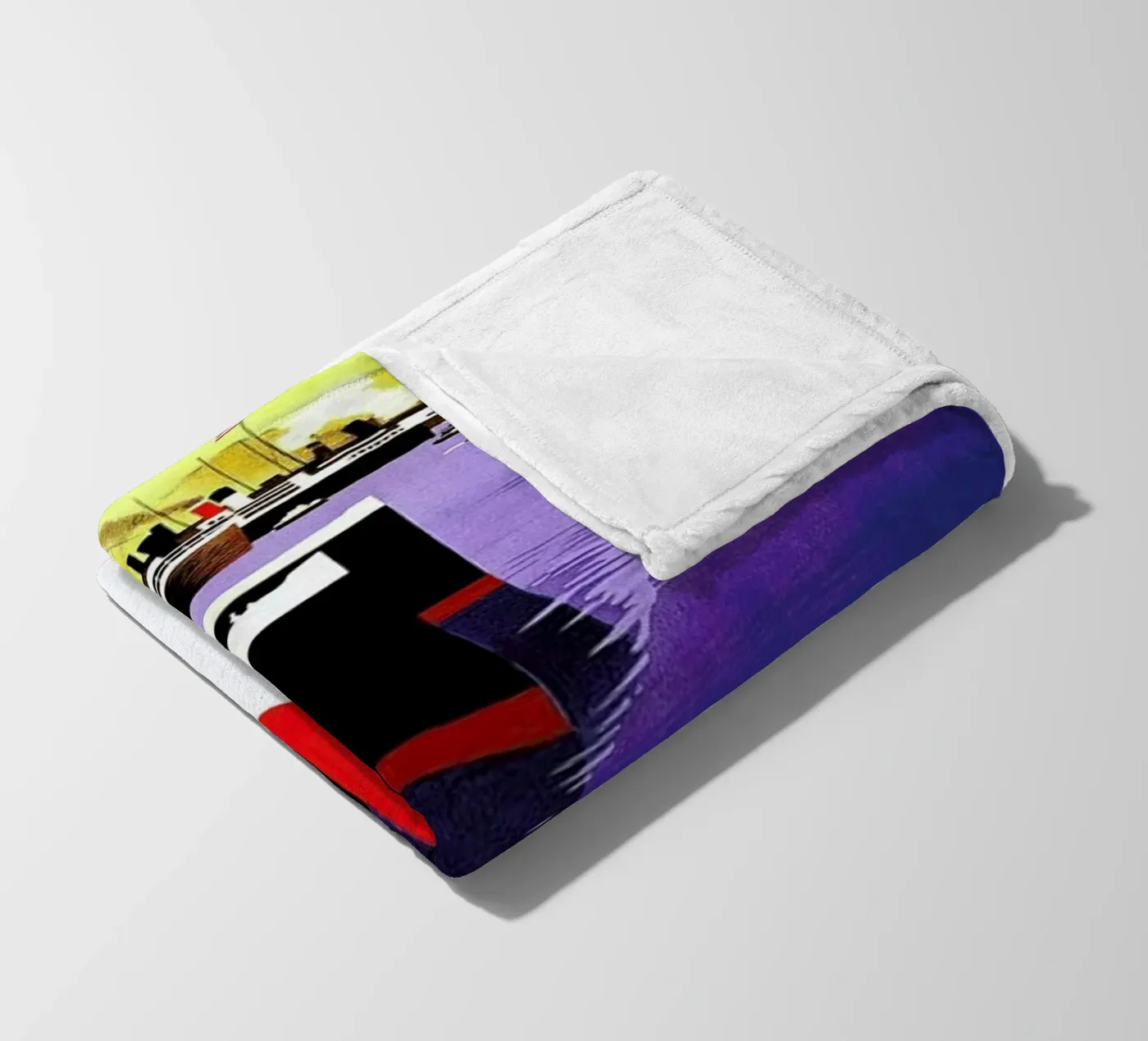 france2 fleece blanket by Robert Livingston