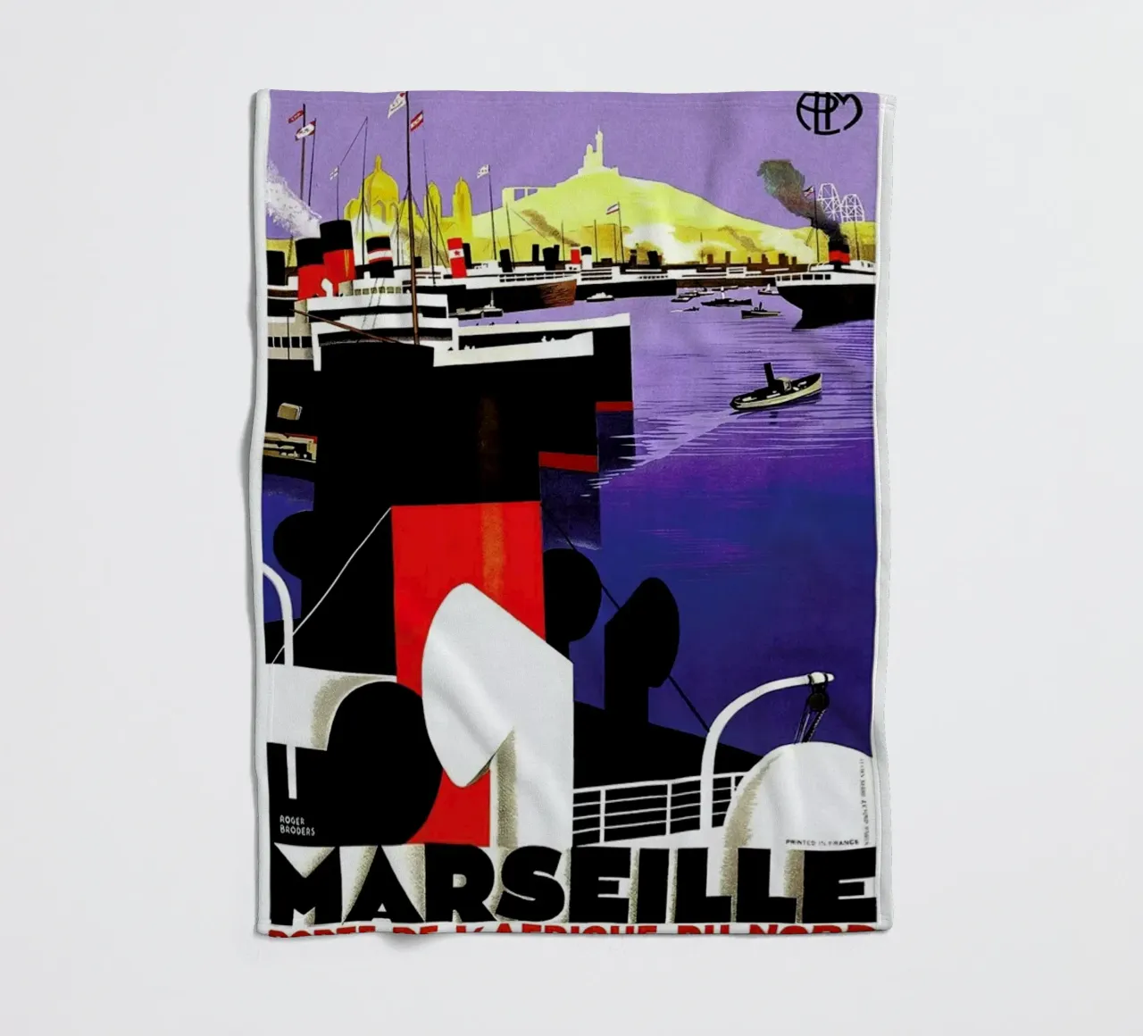 france2 Fleecedecke von Robert Livingston