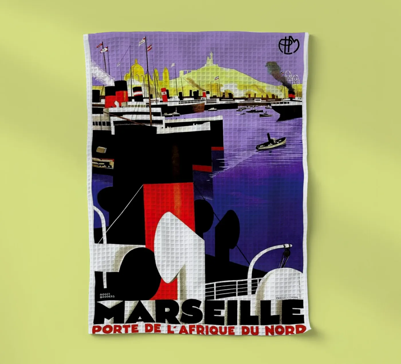 france2 Geschirrtuch von Robert Livingston