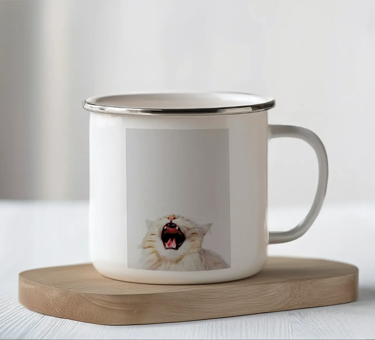 Roar II tazza in smalto da Paws & Claws