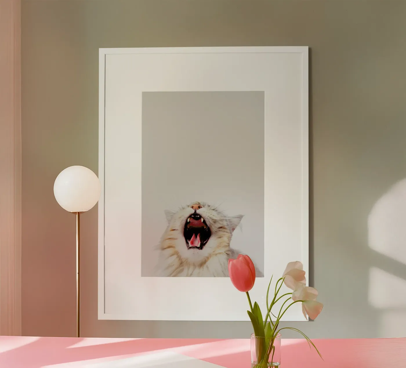 Roar II poster van Paws & Claws