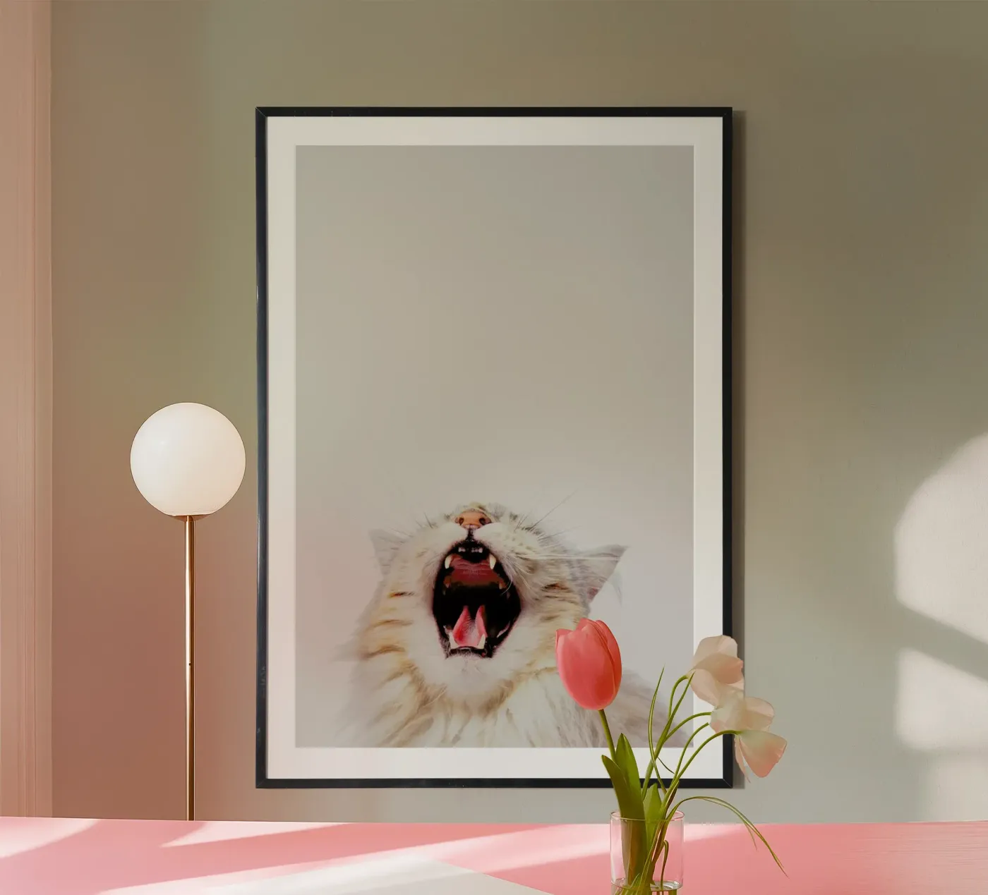 Roar II poster van Paws & Claws