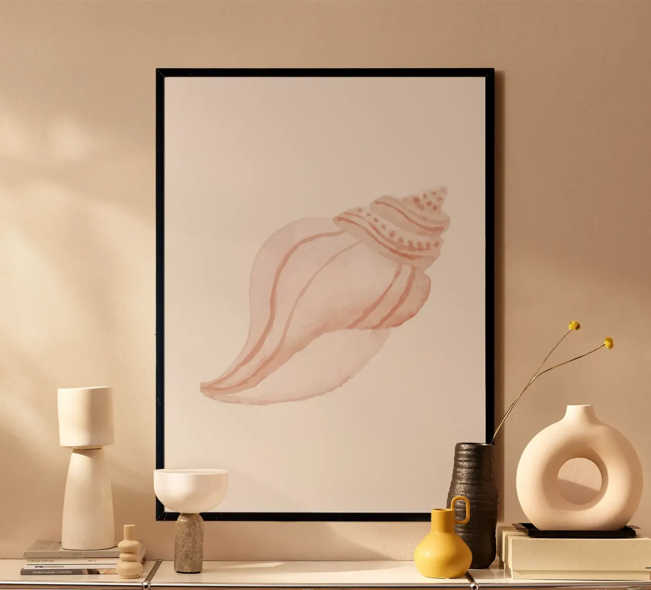 Concha de Alca - Acuarela Arte Marino Costero hahnemühle de NorwesClub
