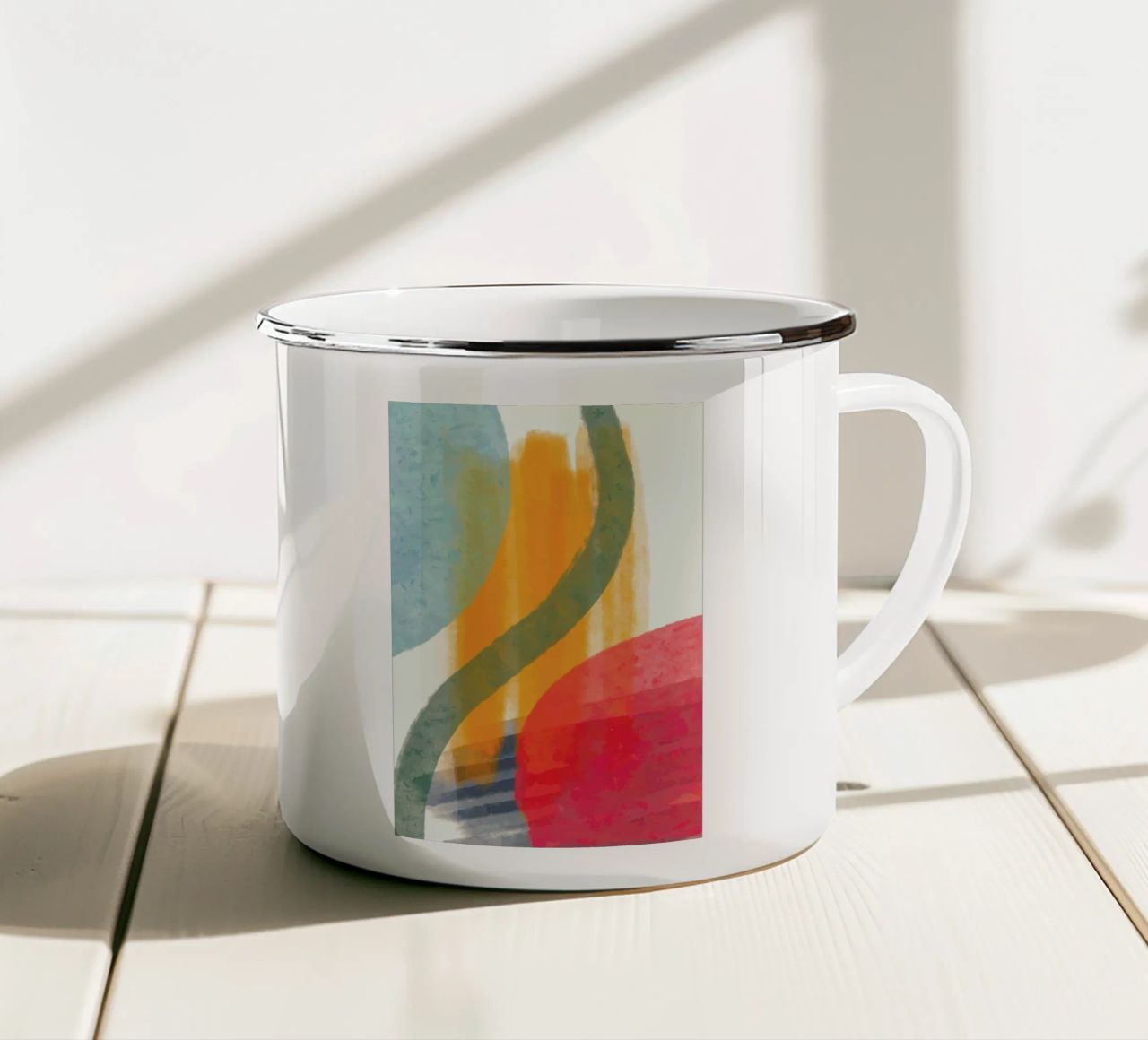 Warm and Cool Light tazza in smalto da Pure