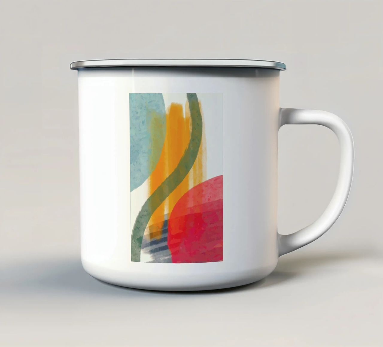 Warm and Cool Light tazza in smalto da Pure