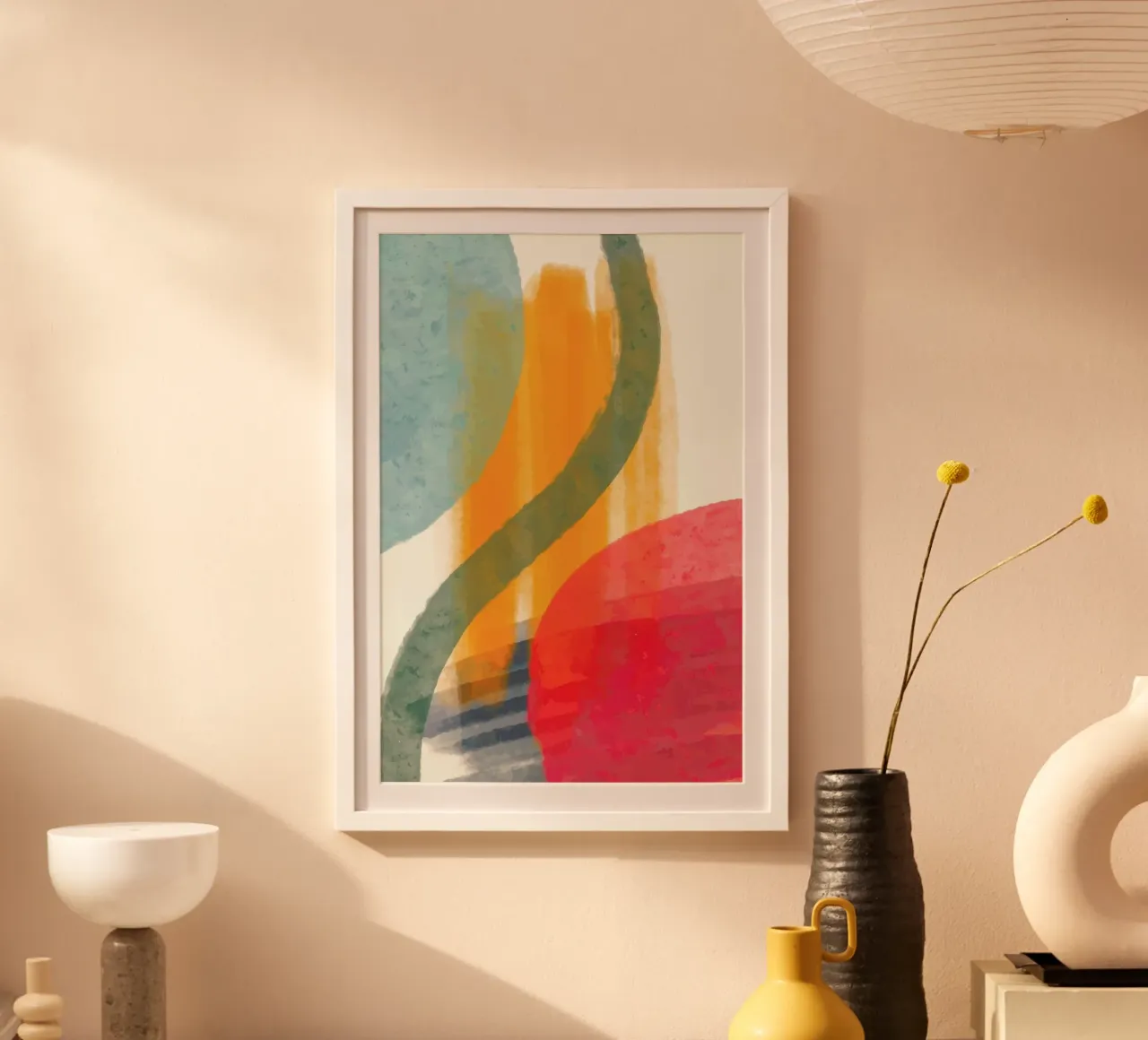 Warm and Cool Light poster da Pure