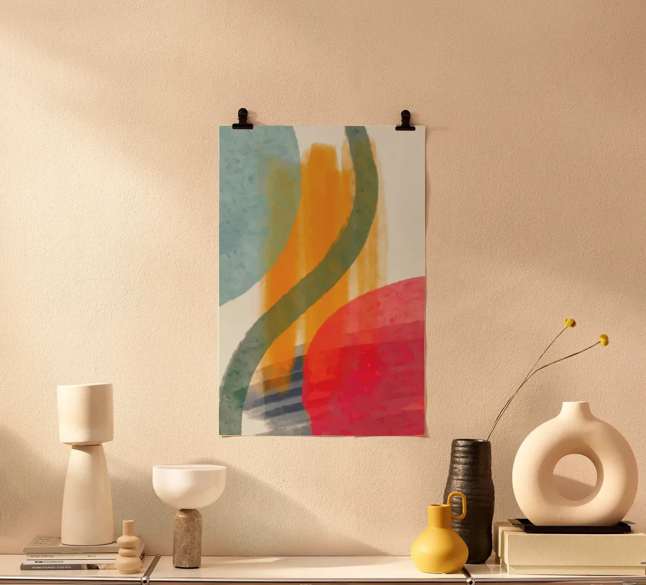 Warm and Cool Light poster da Pure