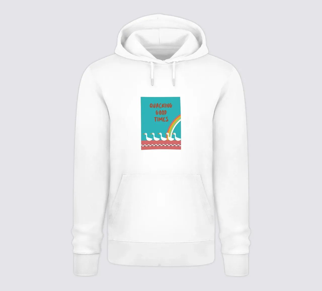 Duck Quotes felpa con cappuccio da LOOK DIFFERENT