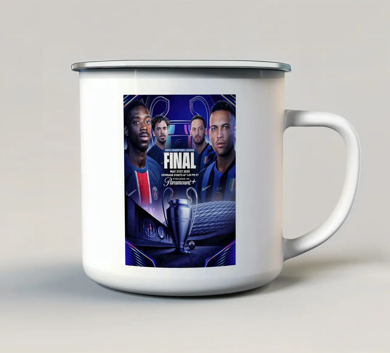 Ball Final 25 tazza in smalto da matilda Shop