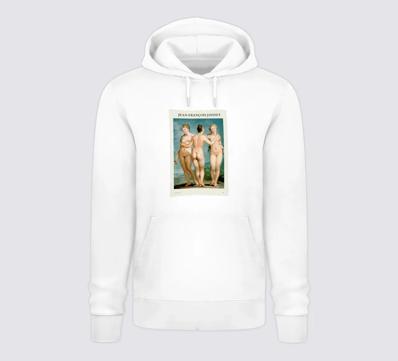 Janinet - The Three Graces felpa con cappuccio da Vintage by JUNIQE