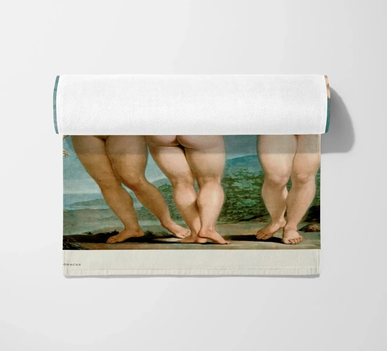 Janinet - The Three Graces telo mare da Vintage by JUNIQE
