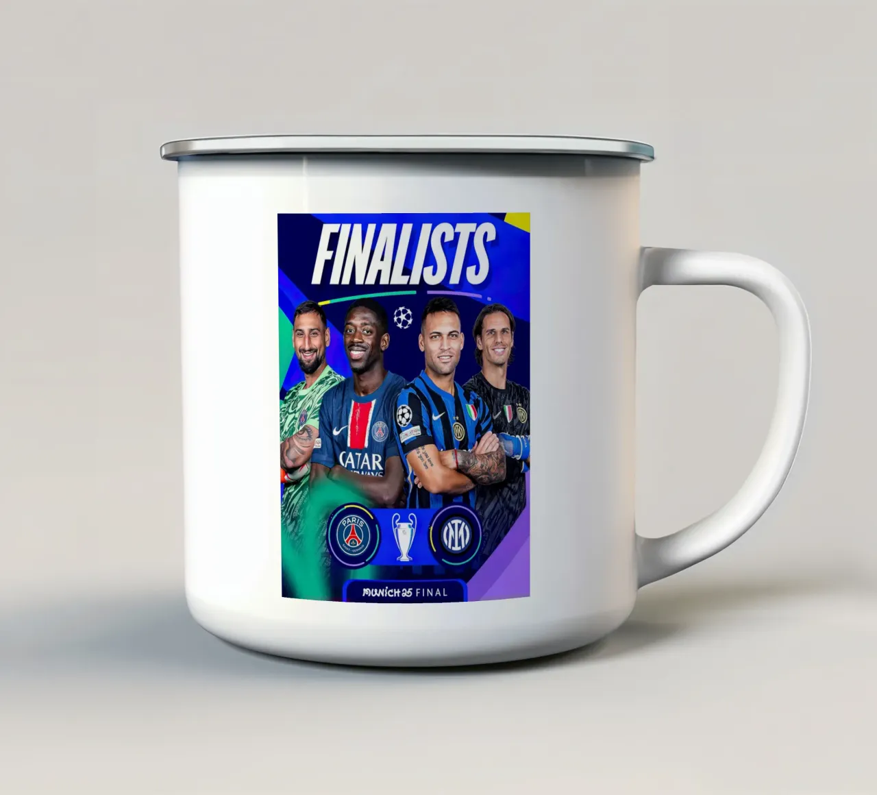 Tableau des finalistes mug en émail de matilda Shop
