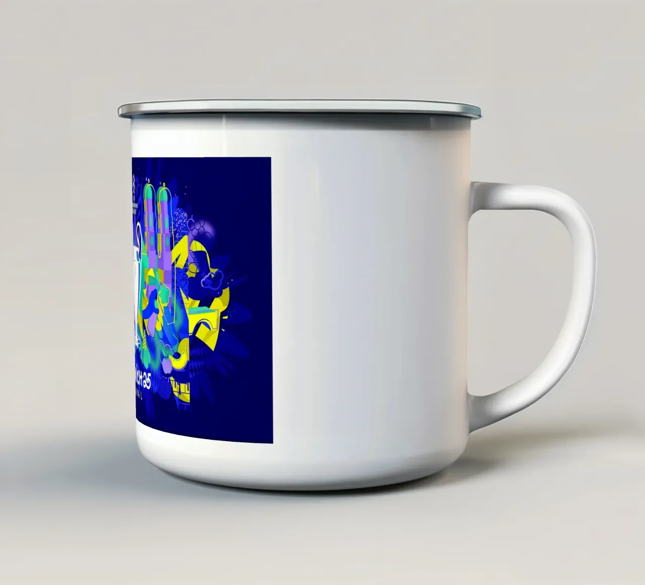 Monaco 25 Finale tazza in smalto da matilda Shop