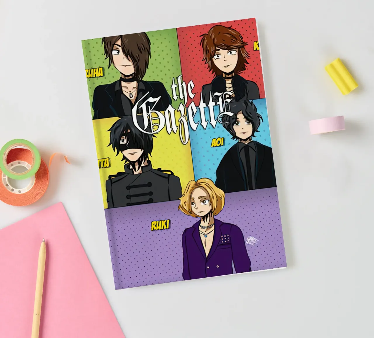Gazette notebook by matilda Shop