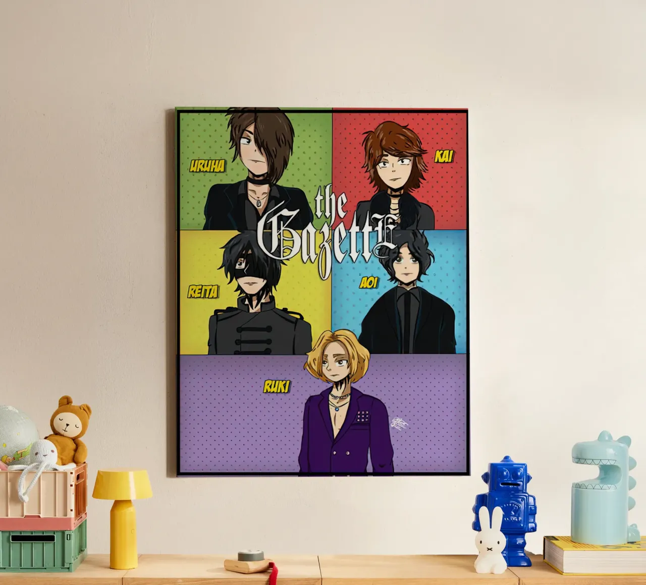 Gazette canvas by matilda Shop