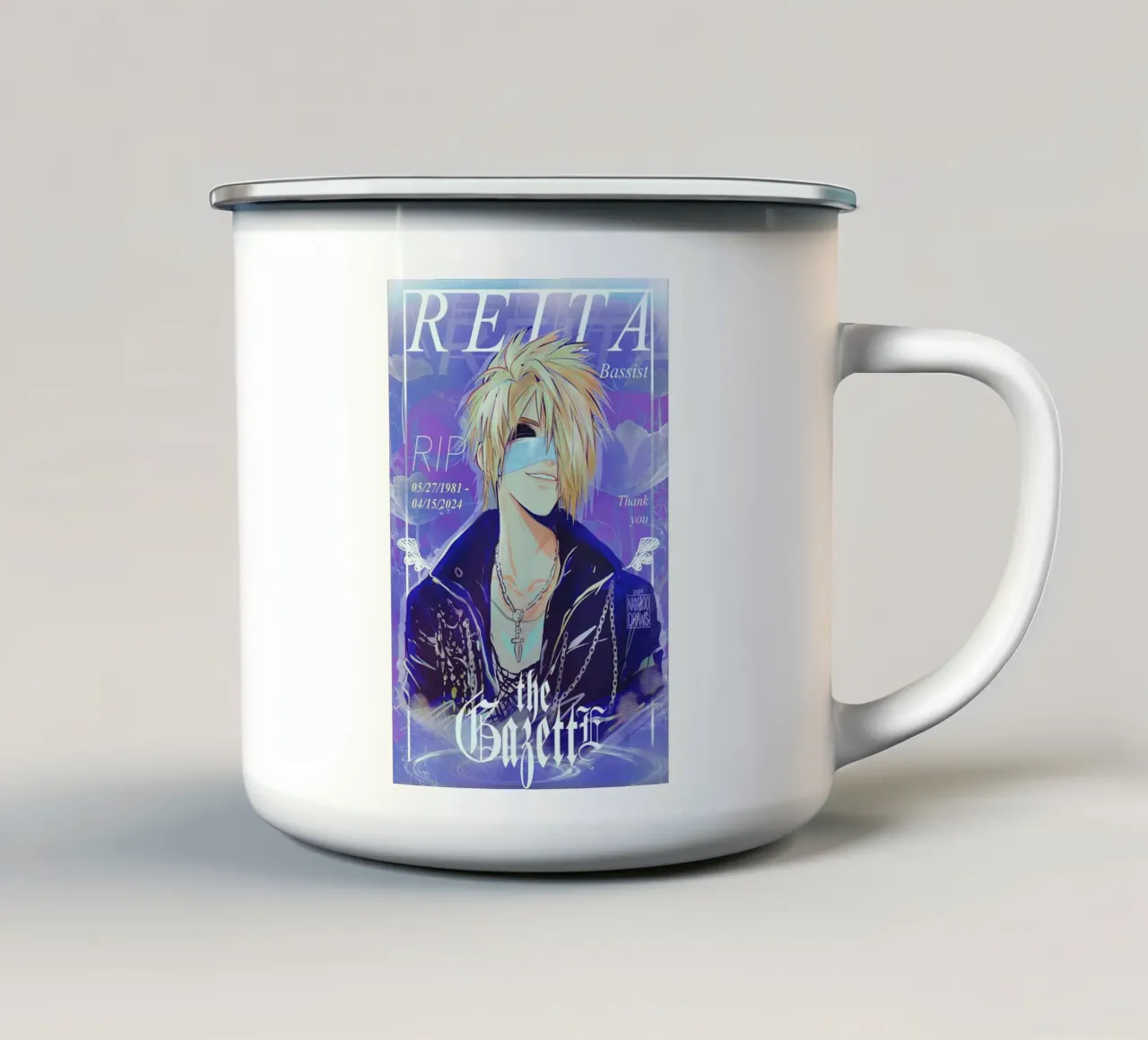 Reita tazza in smalto da matilda Shop