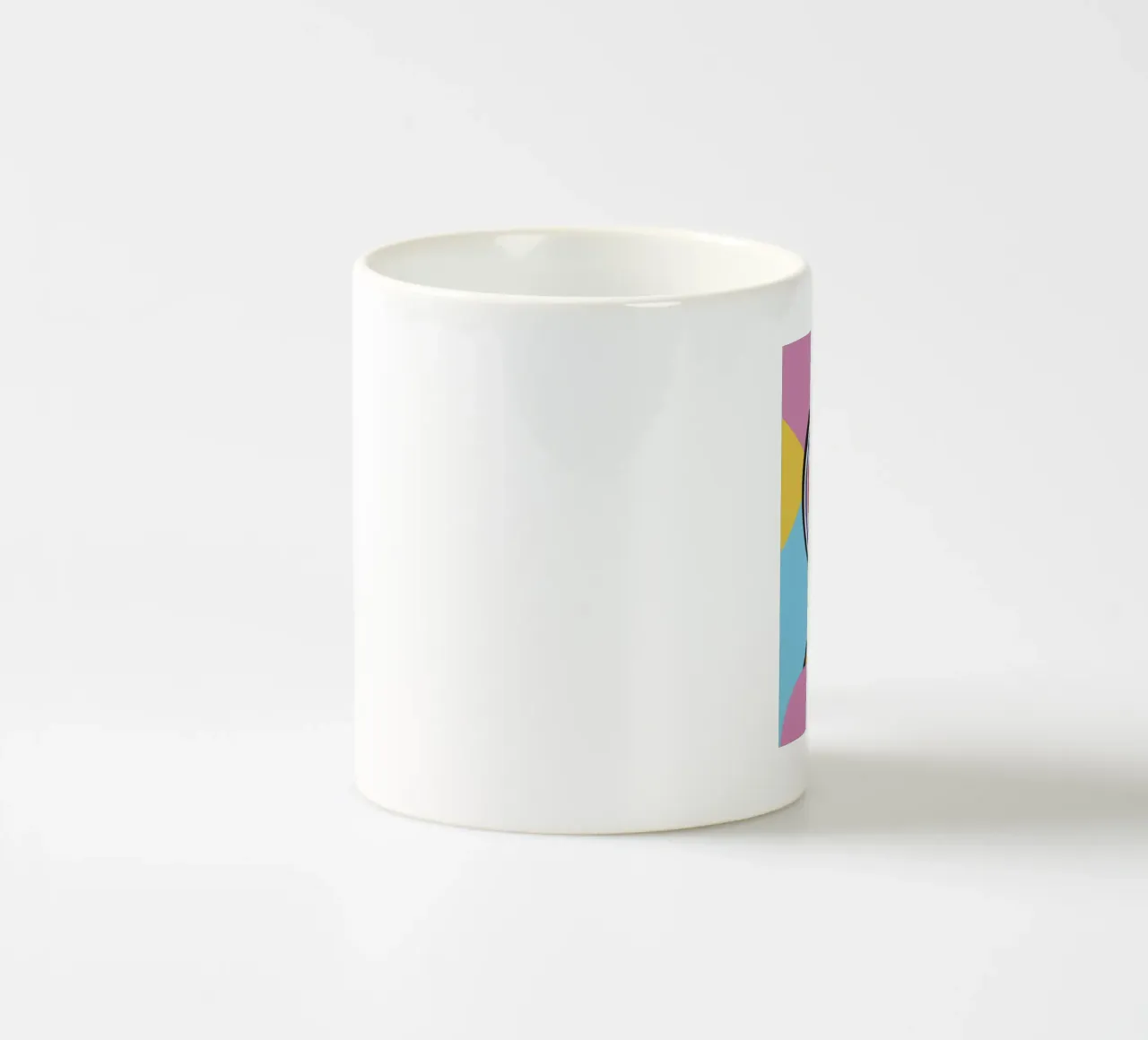 Caramelle lecca-lecca colorate tazza in ceramica da LOOK DIFFERENT