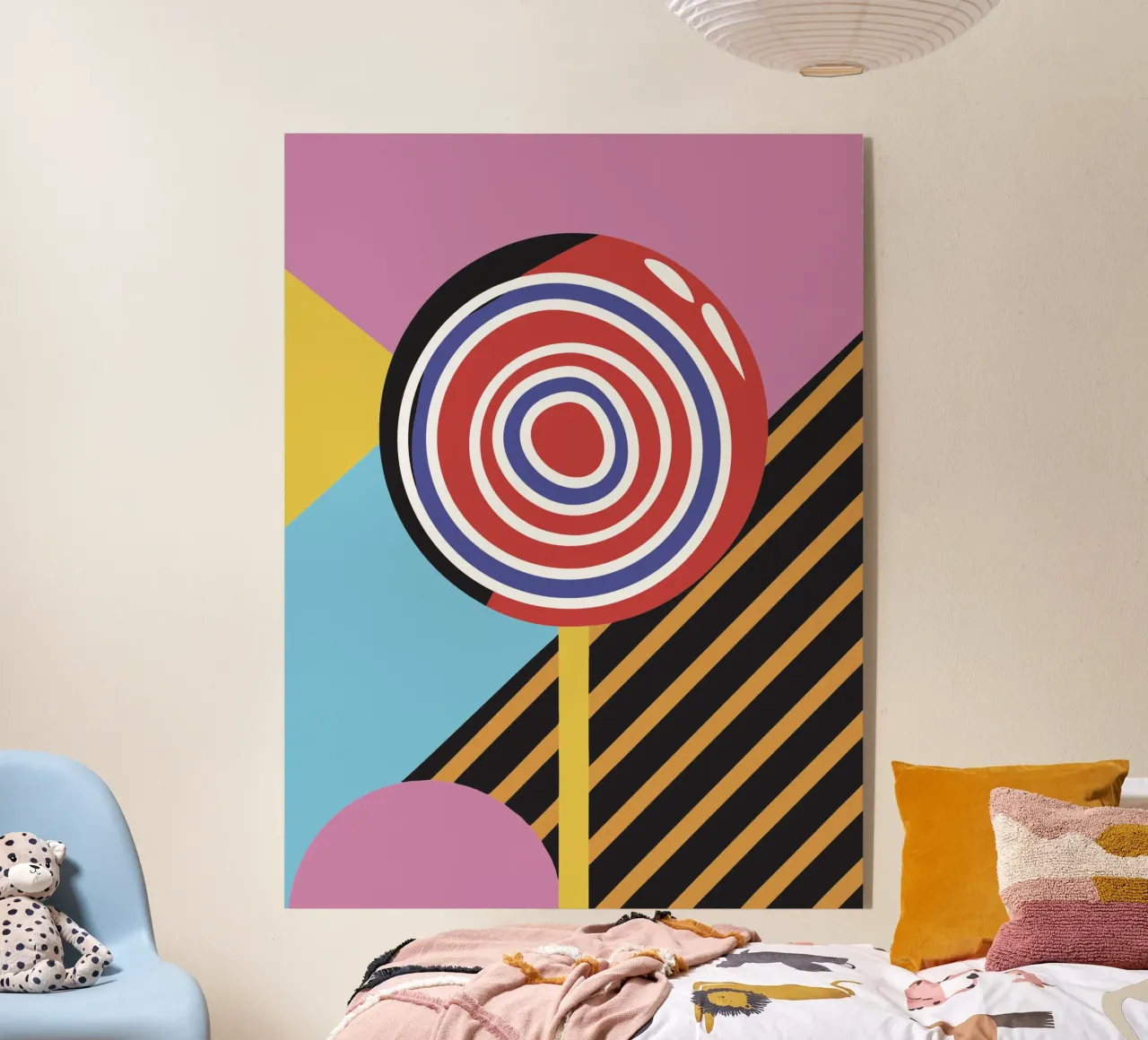 Caramelle lecca-lecca colorate plexiglass da LOOK DIFFERENT