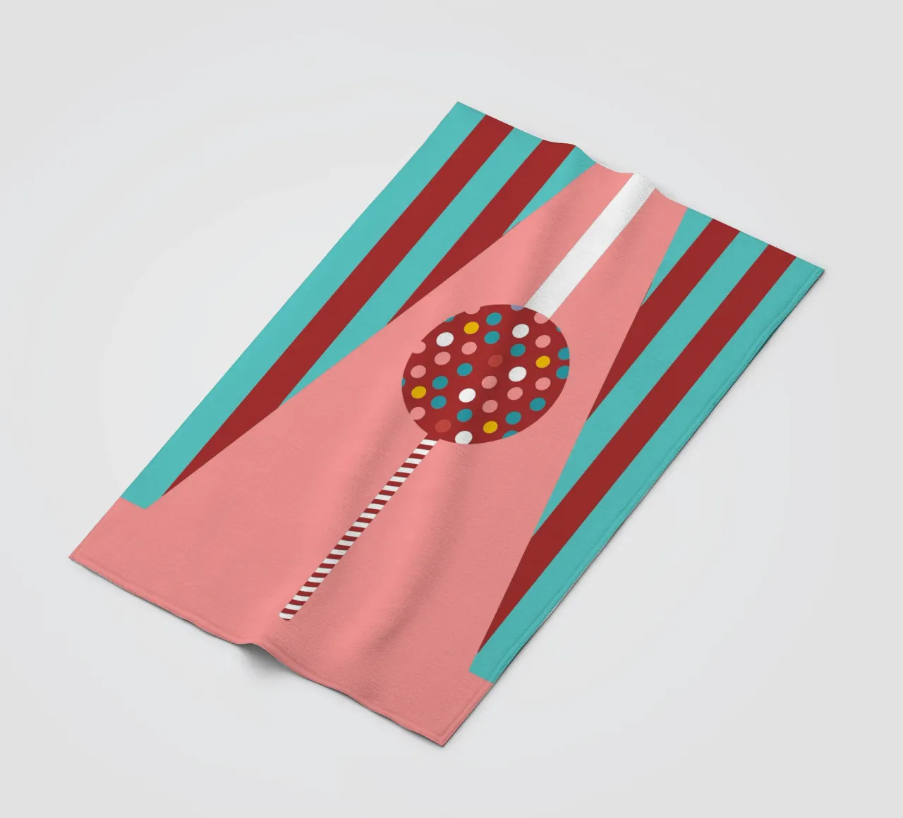 Caramelle lecca-lecca coperta in pile da LOOK DIFFERENT