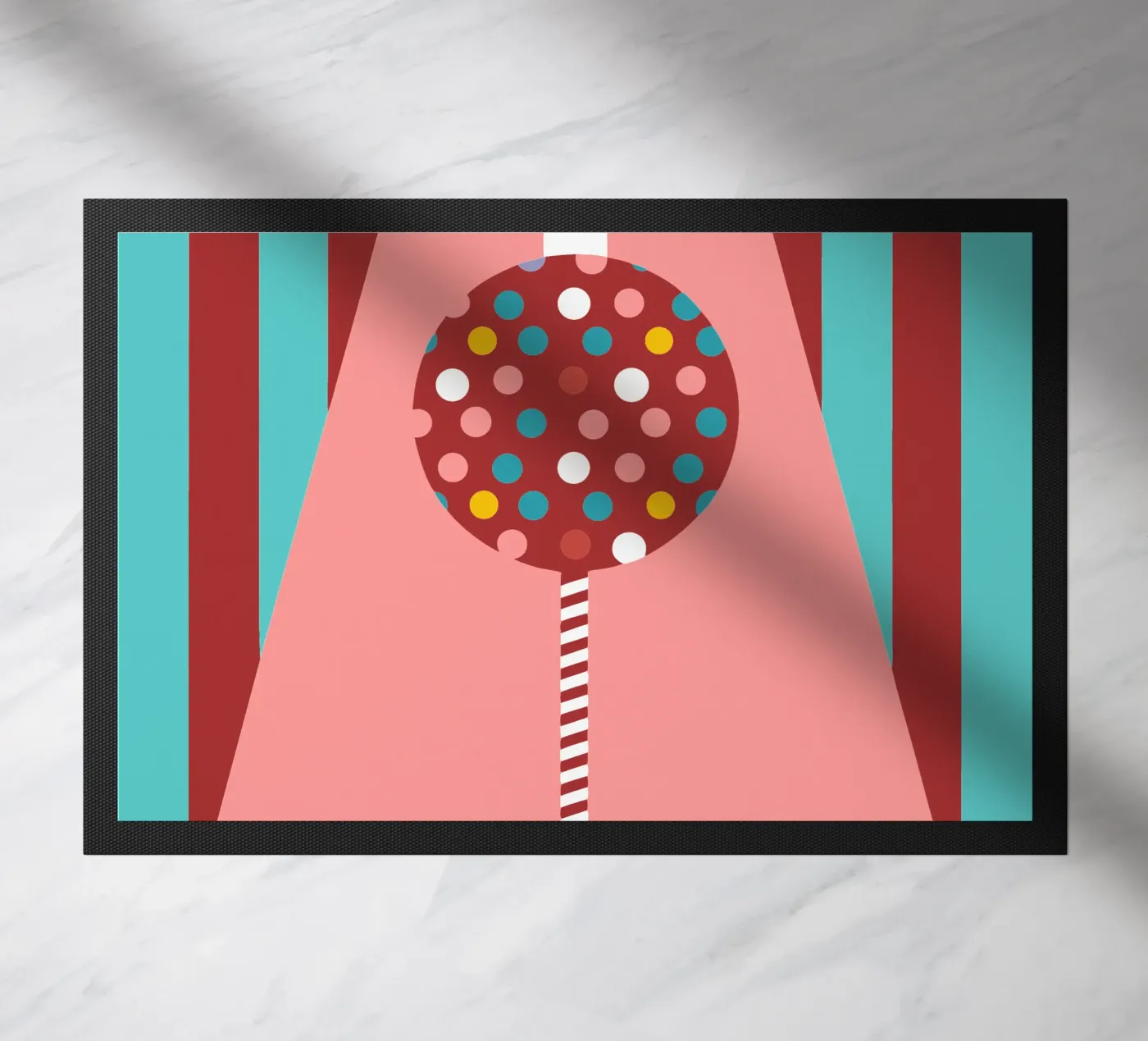Lollipop Candy doormat by LOOK DIFFERENT