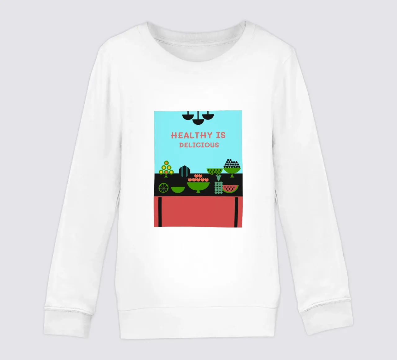 Cibo sano Frutta felpa bambino da LOOK DIFFERENT