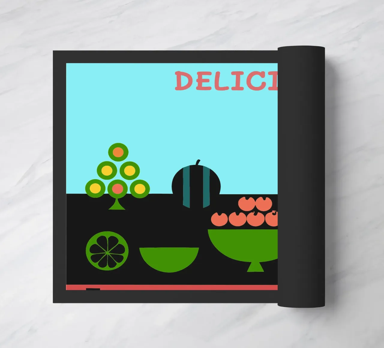 Cibo sano Frutta zerbino da LOOK DIFFERENT