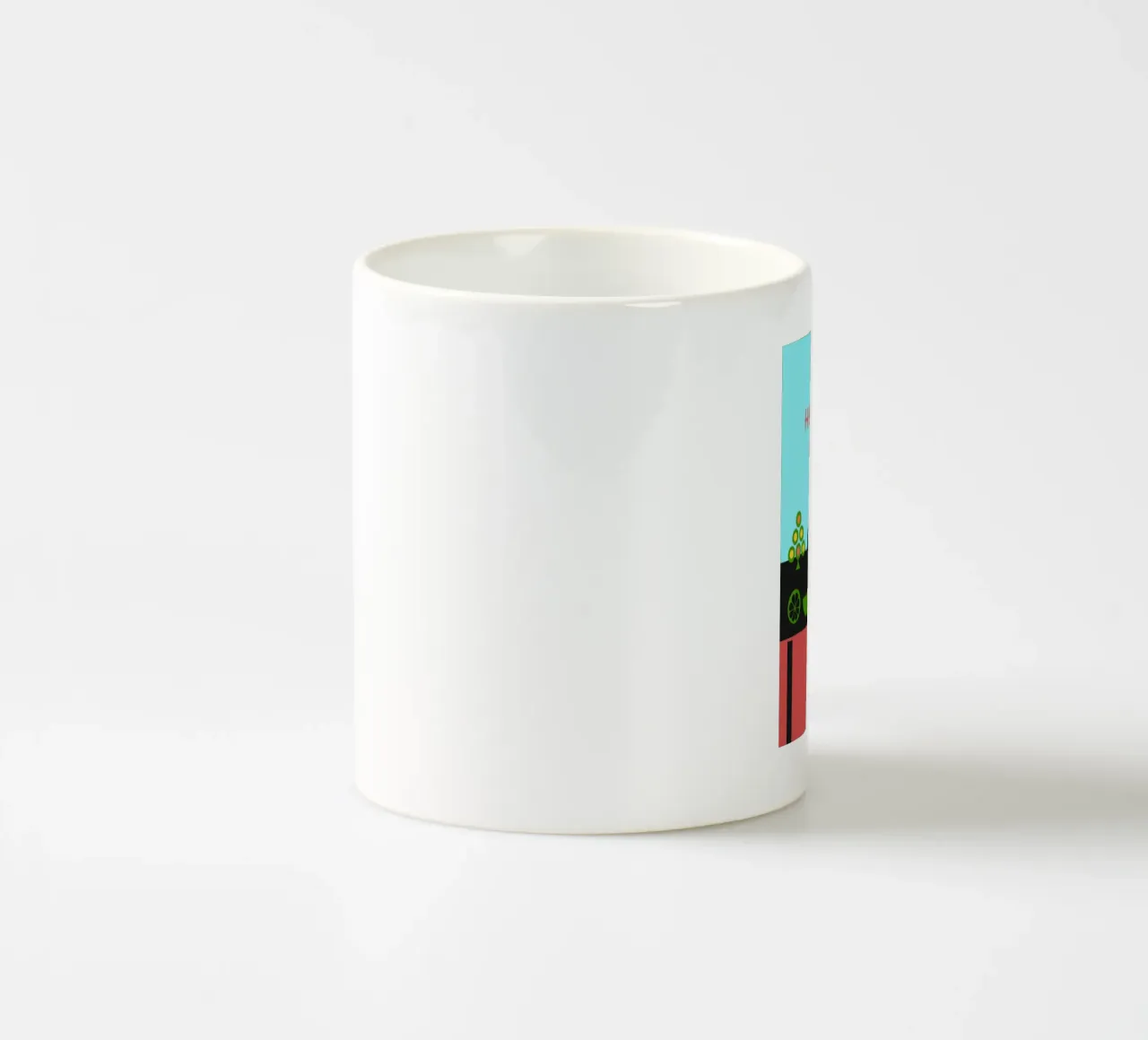 Cibo sano Frutta tazza in ceramica da LOOK DIFFERENT