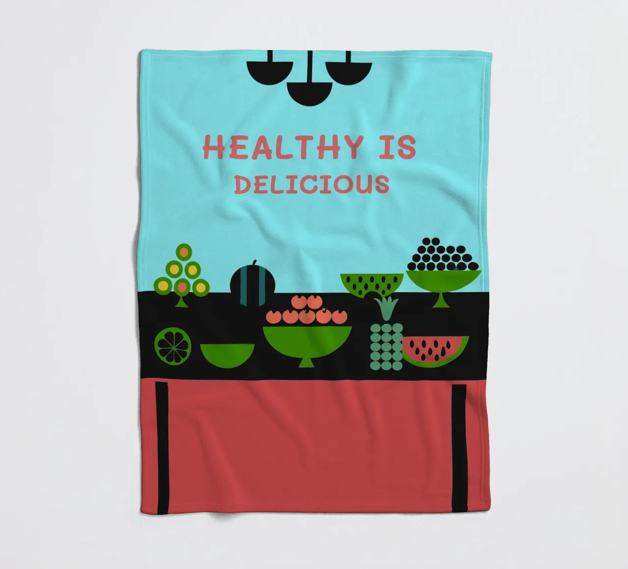 Cibo sano Frutta coperta in pile da LOOK DIFFERENT