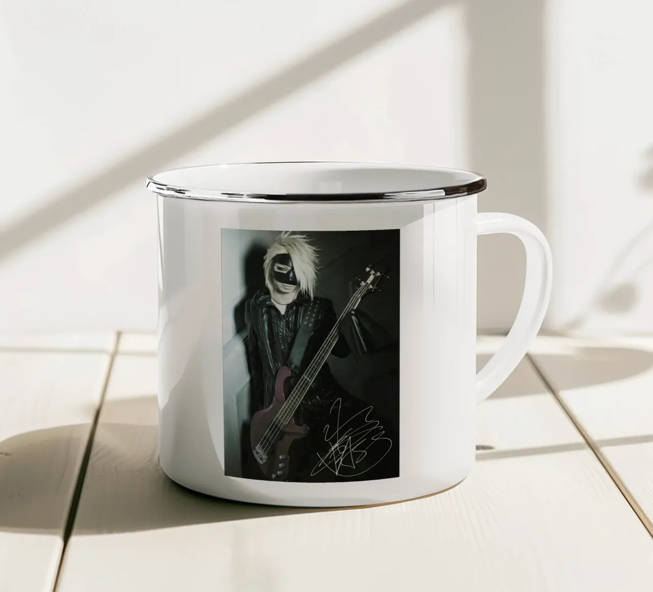 La bajista de The Gazette, Reita taza de esmalte de matilda Shop