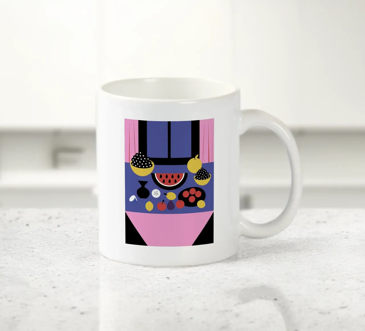 Cibo sano Frutta tazza in ceramica da LOOK DIFFERENT