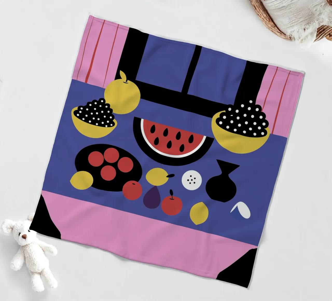 Cibo sano Frutta coperta in pile da LOOK DIFFERENT